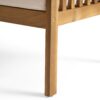 Casa - Acacia Club Chair Coastal Classic Outdoor Seating - Brown - Image 11