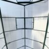6.3'*10.2'*7' Polycarbonate Greenhouse, Heavy Duty Outdoor Aluminum Walk-In Green House Kit With Rain Gutter, Vent And Door For Backyard Garden - Green - Image 24
