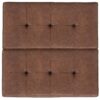 Dover - Lift Top Coffee Table Storage Ottoman - Brown - Image 4