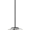 Soiree - 4 Candle Lights Pendant - Black / Clear - Image 3