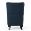 Hi-Back Quentin Sofa Chair, Living Room, Study And Bedroom - Navy Blue - Image 8