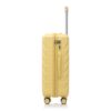 Set 3 Pieces 20" / 24" / 28" Abs Spinner Wheel Luggage, Matching Color, With Combination Lock - Yellow - Image 26