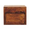 Solis - 1 Drawer Wall Mounted Nightstand - Brown - Image 6