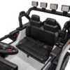 12V7A 30W*2 Four-Wheel Drive Leather Seat One Button Start, Forward And Backward, High And Low Speed, Music, Front Light, Power Display, Two Doors Can Open, 2.4G R / C, Seat Belt Four Wheel Absorber - White / Black - Image 17