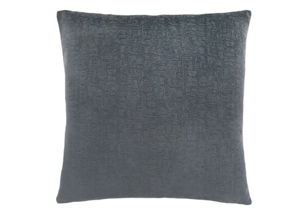 Pillow Square, Insert Included, Decorative Throw, Hypoallergenic, Modern - Gray