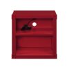 Cargo - Nightstand With USB - Red - Image 3