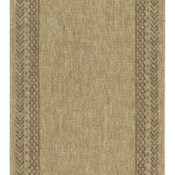 Earth - 2'7" X 7'3" Polypropylene, Indoor, Outdoor Area Rug - Jute, Mocha