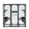 Outdoor Cat House Wooden Catio Enclosure With Cover - Large Cat Cage With Jump Platforms And Condos, Weatherproof - Gray - Image 9
