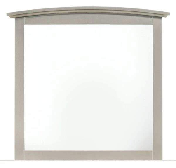 Elegant Wall Mirror - Silver Champagne