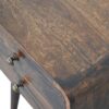 Curved Nightstand - Walnut - Image 7