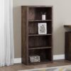 Bookshelf, Bookcase, Etagere, 5 Tier, For Office, Contemporary & Modern - Brown - Image 9