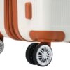 Hardshell Luggage Sets 3 Piece Double Spinner 8 Wheels Suitcase With Tsa Lock Lightweight 20''24''28'' - White - Image 15