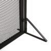 Samantha - Iron Fireplace Screen Modern Design With Easy Access Doors - Black - Image 10