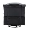 360° swivel And Rocking Home Theater Recliner Manual Recliner Chair With Wide Armrest For Living Room - Black - Image 19