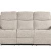 Galya - 3 Piece Living Room Set Sofa Loveseat Chair - Light Gray - Image 7