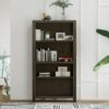 Joshua Creek - High 4 Shelf Bookcase - Barnwood - Image 6