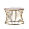 Ameliarae - Handcrafted Boho Mango Wood And Iron Coffee Table - Natural - Image 2