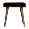 Velvet Tray Style Footstool - Black - Image 9