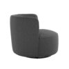 Benz - Swivel Glider Accent Chair - Gray - Image 3