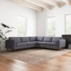 Amber - Sectional Corner Sofa - Gray - Image 11