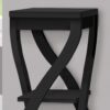 Accent Table, Square, Transitional - Black - Image 9