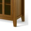 Artisan - Tall TV Media Stand - Honey Brown - Image 6