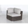 4 Person Seating Set With Cushions - Brown / Gray - Image 5