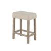 Vanilla - Real Marble Sofa Table With Power And 3 Stools - Beige / Natural - Image 6