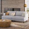 Livingston - Upholstered Sofa - Mist Gray - Image 10
