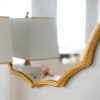 Round Sunburst Wall Mirror With, Wall Decor Mirror For Entryway Bedroom Living Room - Gold - Image 9