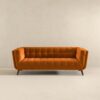Addison - Large Burntorange Sofa - Brown / Burnt Orange - Image 2