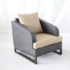Comal - Outdoor Furniture, Wicker Chairs With Cushions (Set of 2) - Beige / Chocolate - Image 3