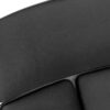 Office Chair, Adjustable Height, Swivel, Ergonomic, Armrests - Black - Image 4