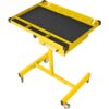 Adjustable Work Table With Drawer - Yellow / Black - Image 4