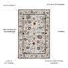 Fenix - Accent Rug - White - Image 4