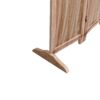Panel Wooden Folding Room Divider - Natural - Image 6