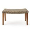 Outdoor Rattan Wicker Ottomans - Gray - Image 5