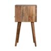 Mini Hand Painted Bedside Table - Brick Red - Image 8