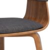 Lowell - Bentwood Dining Chair - Charcoal Gray - Image 6