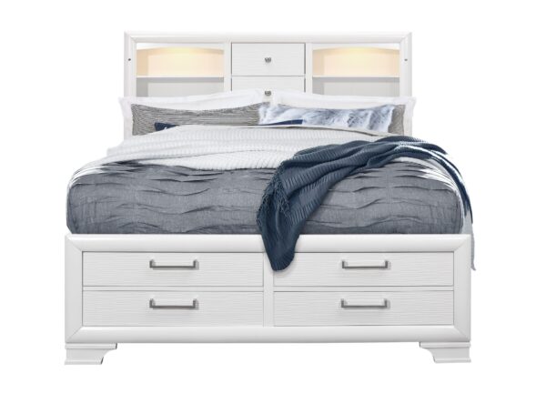 Civic - Queen Bed - White