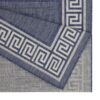 Sunshine - 2'7" X 7'3" Indoor, Outdoor Area Rug Polypropylene - Blue - Image 3