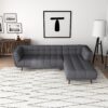 Addison - Left Sectional Sofa - Ash Gray - Image 13