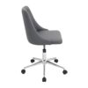 Marche - Contemporary Adjustable Office Chair With Swivel - Gray - Image 2