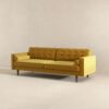 Casey - Mid Century Modern Sofa - Gold - Image 3