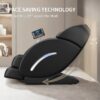 Full Body Massage Chair, Full Body Zero Gravity With 3D Massage Mechanism, 6 Auto Massage Mode, Waist And Calf Heater, Foot Roller, Bluetooth Speaker - Black - Image 9