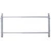 Wall-Mounted Folding Tire Storage, 30.5 To 50.5" Wide, Supports 300 Pounds - Silver - Image 5