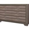 5 Drawer Chest - Antique Brown / Gray - Image 4