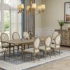 Ludin - Butterfly Leaf Dining Table - Taupe - Image 4