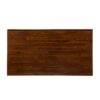 Industrial Style Storage Desk With Acacia Wood Top And Metal Legs - Oak - Image 8