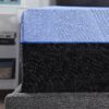 Refresh - 12" King Size Flex Head Latex Foam Hybrid Mattress And Adjustable Base Bundle - Blue - Image 9